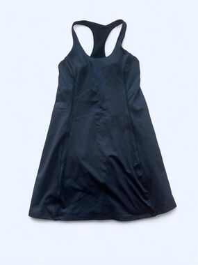 Outdoor Voices Black Athletic Dress with Built-In Support